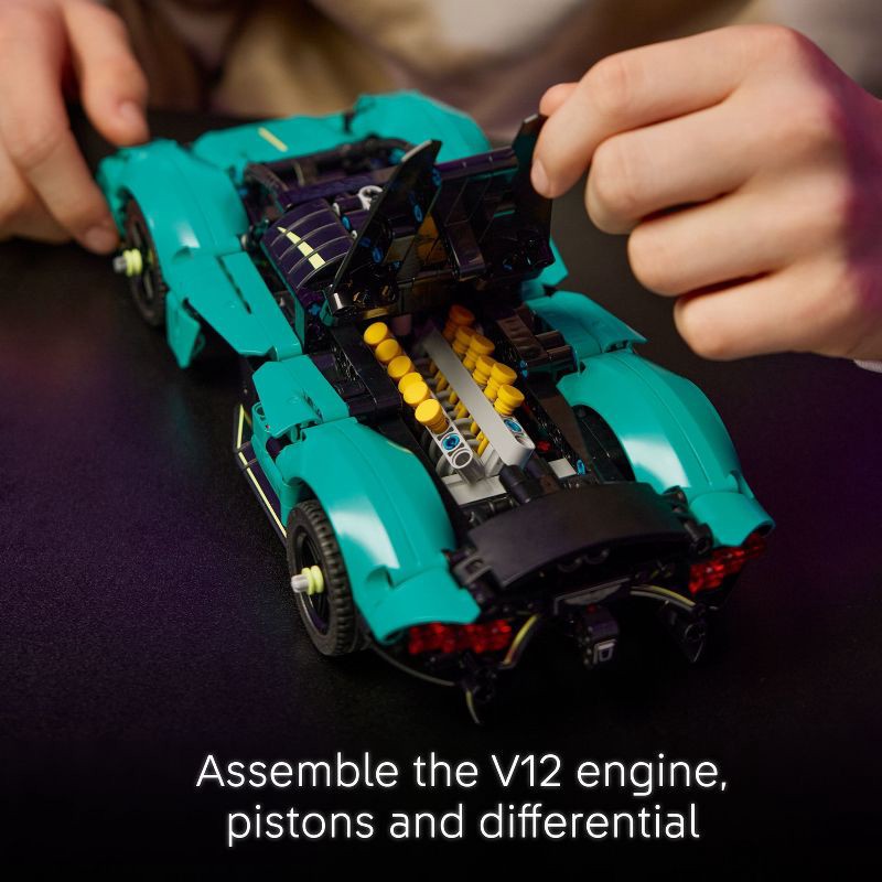 slide 3 of 6, LEGO Technic Aston Martin Valkyrie Toy Car 42208, 1 ct