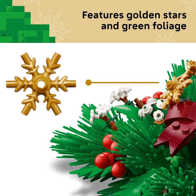 slide 5 of 6, LEGO Christmas Table Decoration Building Toy 40743, 1 ct