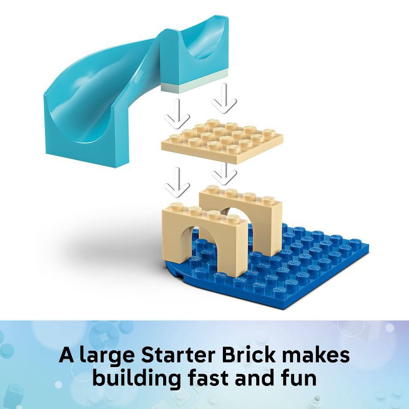 slide 3 of 6, LEGO Gabby's Dollhouse Mermaid Gabby's Aquarium Adventure 11204, 1 ct