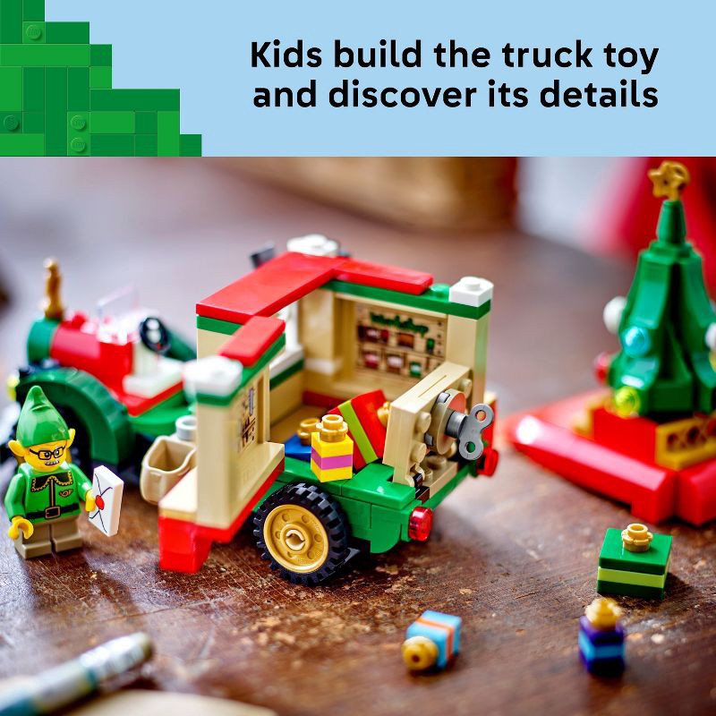 slide 4 of 6, LEGO Santa's Delivery Truck Building Toy for Christmas 40746, 1 ct