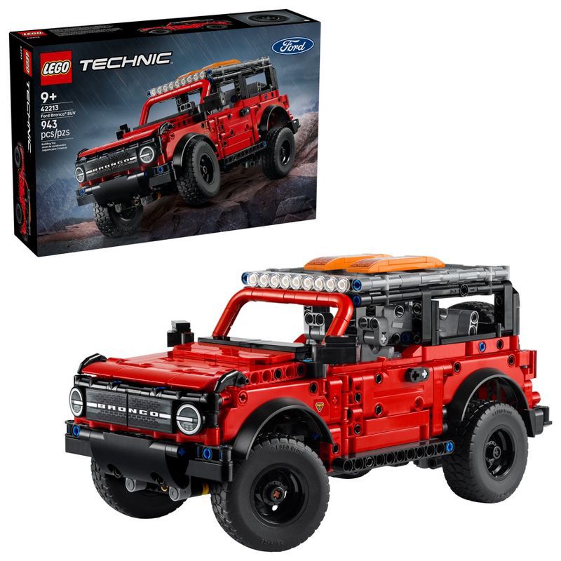 slide 1 of 7, LEGO Technic Ford Bronco SUV Kids Toy Car Building Set 42213, 1 ct