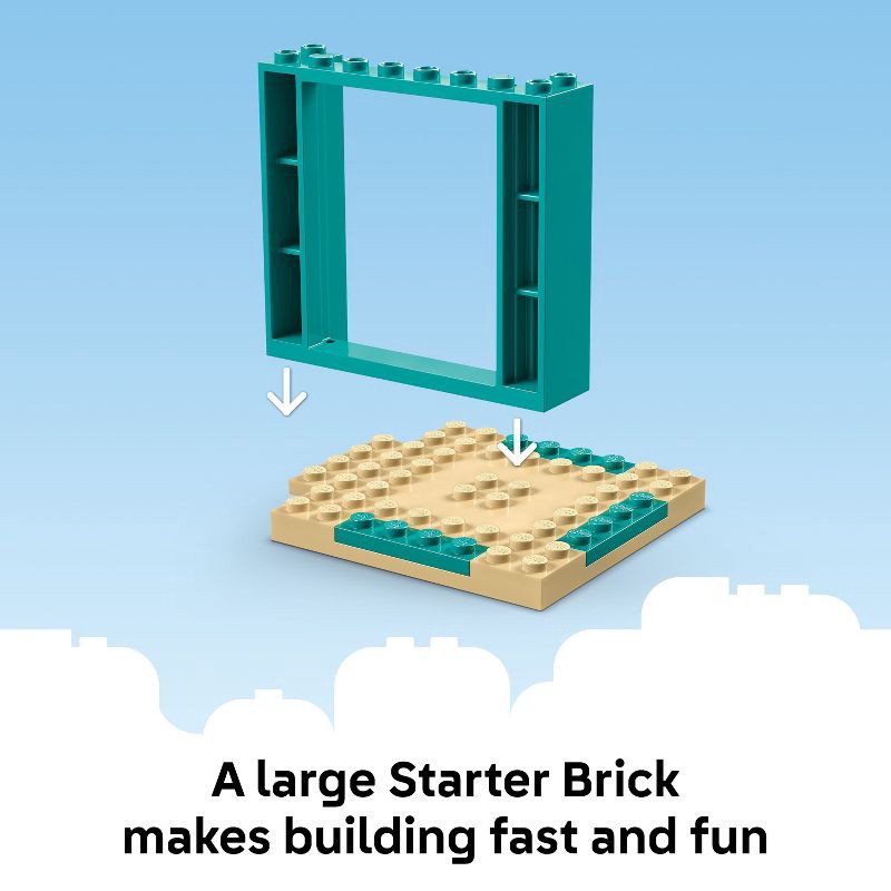 slide 3 of 6, LEGO Bluey Playground Fun with Bluey and Chloe Building Set 11201, 1 ct