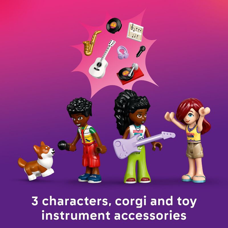 slide 5 of 6, LEGO Friends Music Store & Apartment Kids Toy 42653, 1 ct