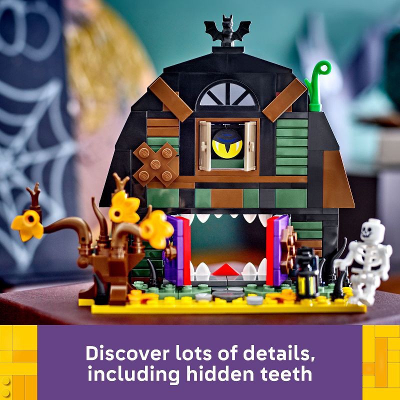 slide 4 of 6, LEGO Halloween Barn Building Toy for Kids 40721, 1 ct