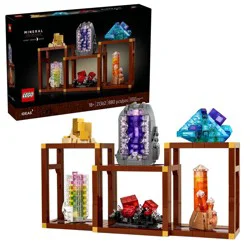 LEGO Ideas Mineral Collection Building Set for Adults - 21362