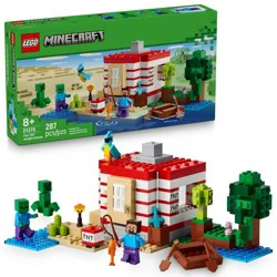 LEGO Minecraft The TNT Jungle House Building Set, Easter Basket Gifts for Kids, 21275