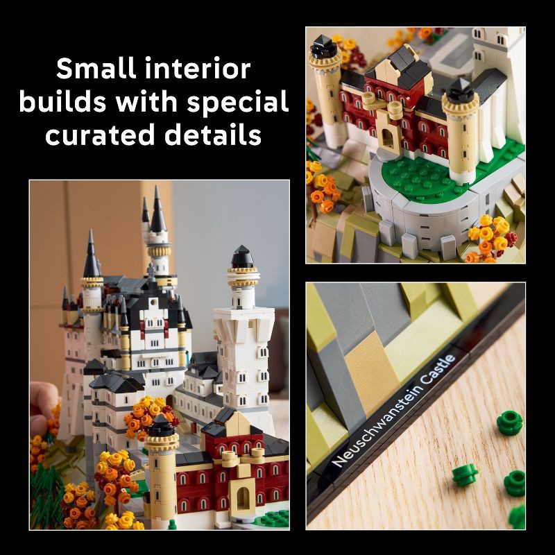 slide 5 of 7, LEGO Architecture Neuschwanstein Castle 21063, 1 ct