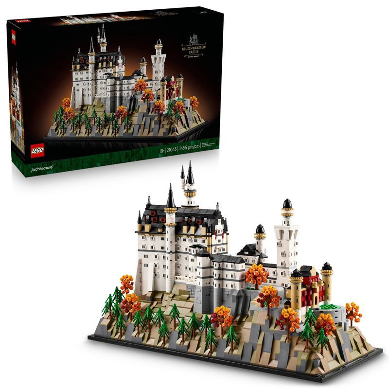slide 1 of 7, LEGO Architecture Neuschwanstein Castle 21063, 1 ct