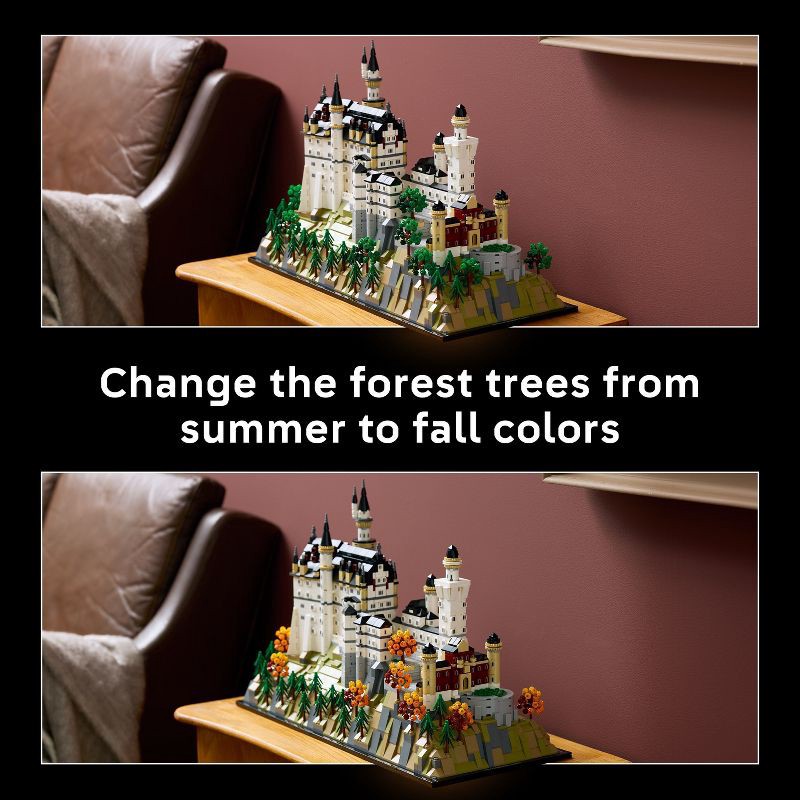 slide 6 of 7, LEGO Architecture Neuschwanstein Castle 21063, 1 ct