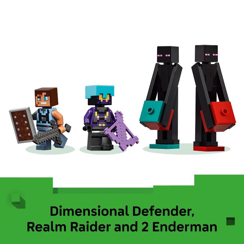 slide 5 of 6, LEGO Minecraft The Enderman Tower Toy for Kids 21279, 1 ct