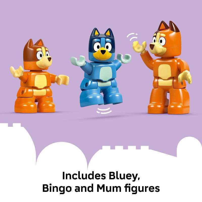 slide 6 of 6, LEGO DUPLO Bluey: Bluey's Family House with Memory Game 10459, 1 ct
