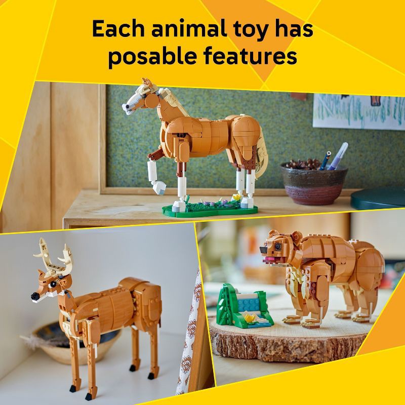 slide 5 of 6, LEGO Creator 3 in 1 Beautiful Horse Building Toy, Christmas Gift for Kids' - 31166, 1 ct