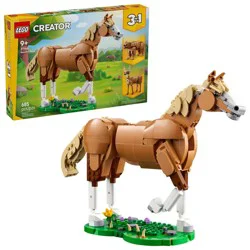 LEGO Creator 3 in 1 Beautiful Horse Building Toy 31166