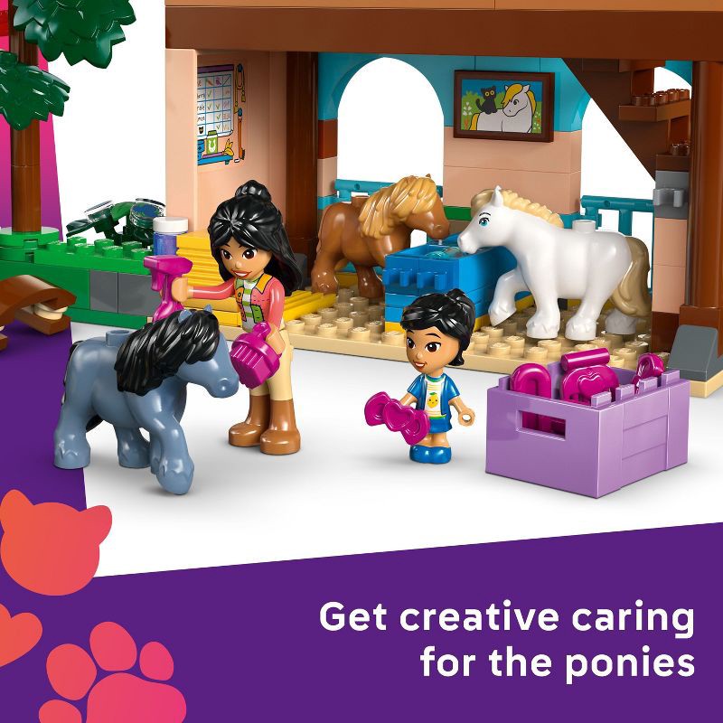 slide 4 of 6, LEGO Friends Pony Ranch & Stable Building Toy 42654, 1 ct