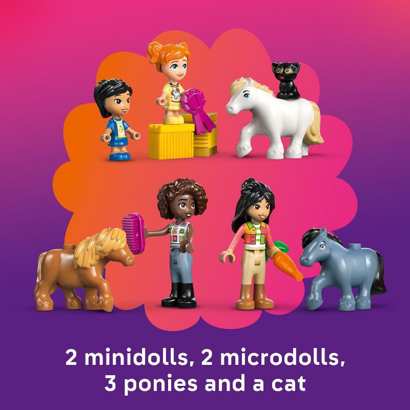 slide 5 of 6, LEGO Friends Pony Ranch & Stable Building Toy 42654, 1 ct