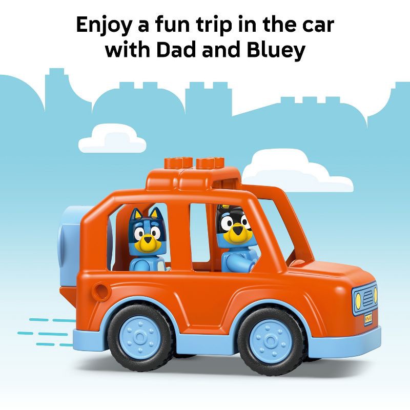 slide 4 of 7, LEGO DUPLO Bluey Ice Cream Trip with Bluey Building Set 10458, 1 ct