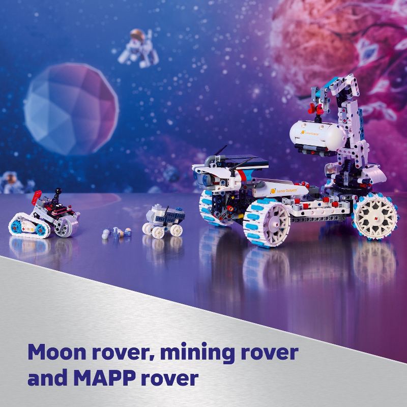 slide 3 of 7, LEGO Technic Lunar Outpost Moon Rover Space Vehicle 42211, 1 ct