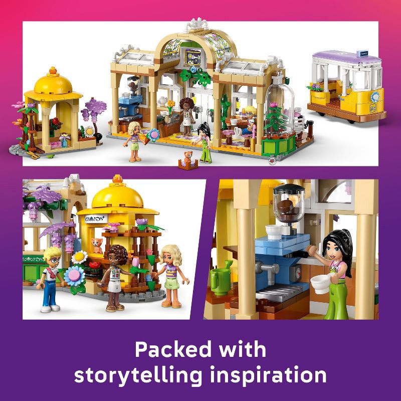 slide 4 of 6, LEGO Friends Plant Café & Flower Shop Kids Toy 42671, 1 ct