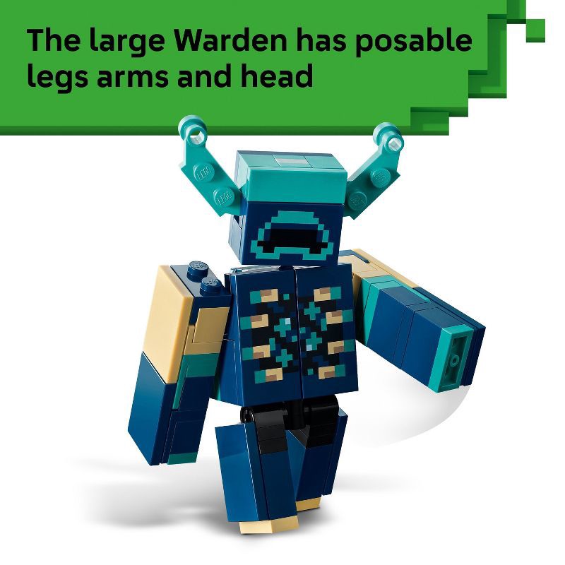 slide 5 of 6, LEGO Minecraft The Warden Encounter Building Set 21274, 1 ct