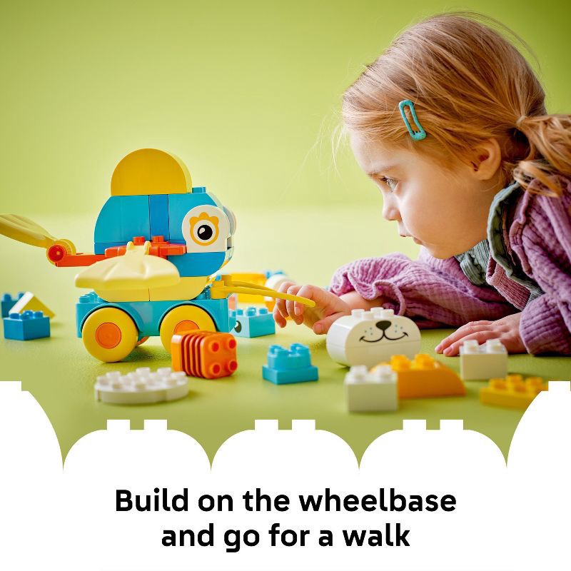 slide 5 of 6, LEGO DUPLO Town 3 in 1 Animals on Wheels 10448, 1 ct