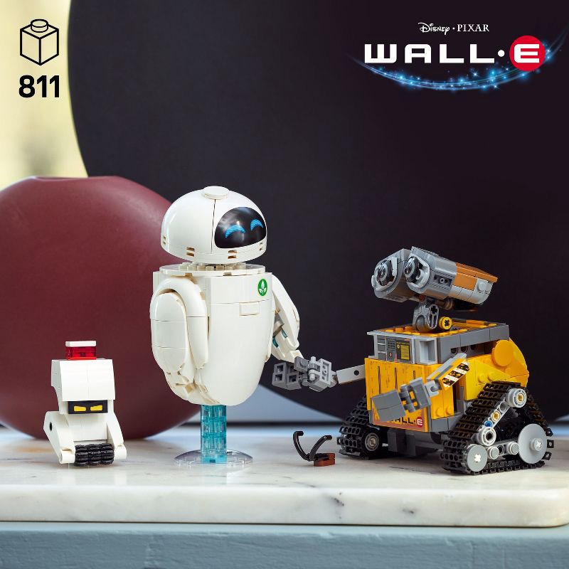 slide 2 of 6, LEGO Disney and Pixar WALL-E and EVE 43279, 1 ct