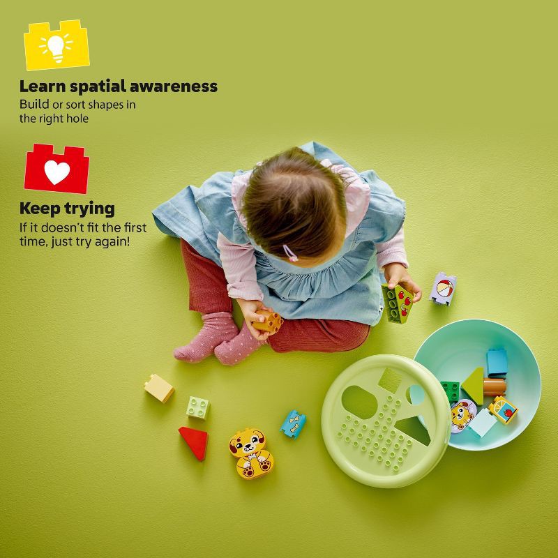 slide 3 of 6, LEGO DUPLO My First Shape Sorter: Puppy House 10441, 1 ct