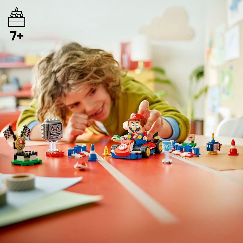 slide 2 of 6, LEGO Super Mario: Mario Kart - Interactive LEGO Mario & Standard Kart 72043, 1 ct