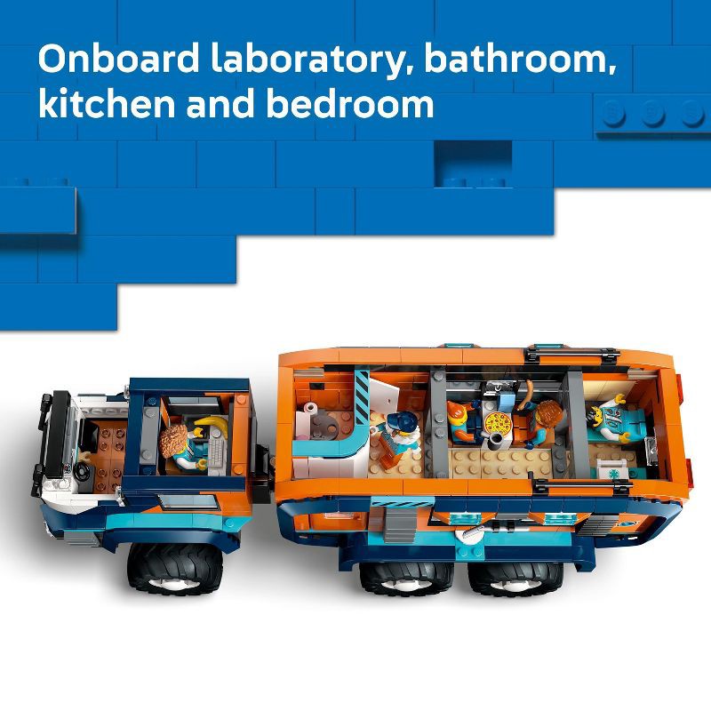slide 4 of 6, LEGO City Arctic Explorer Science Lab Truck 60471, 1 ct
