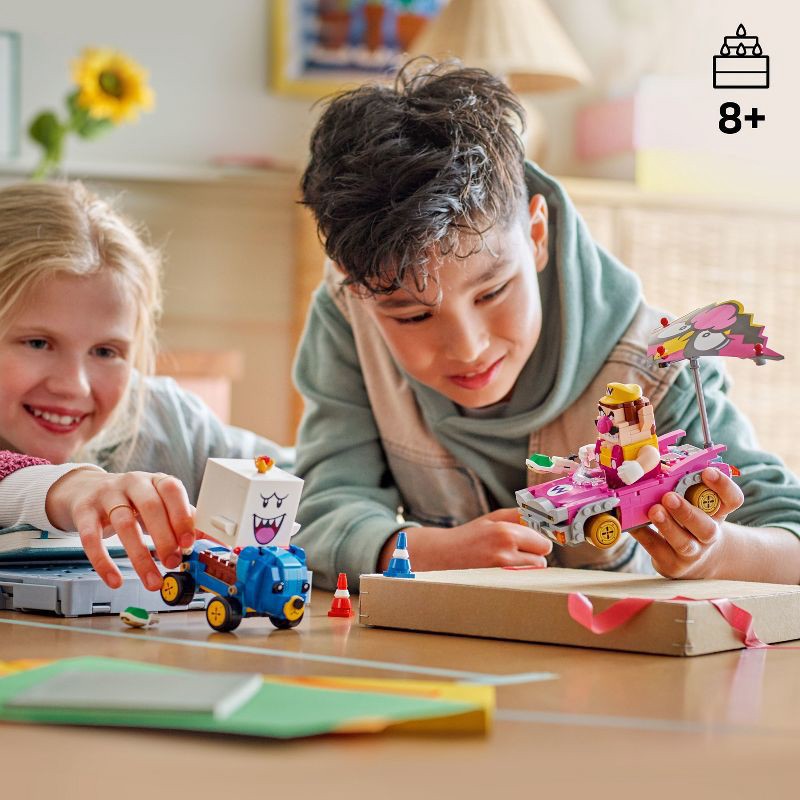 slide 2 of 6, LEGO Super Mario: Mario Kart - Wario & King Boo 72038, 1 ct