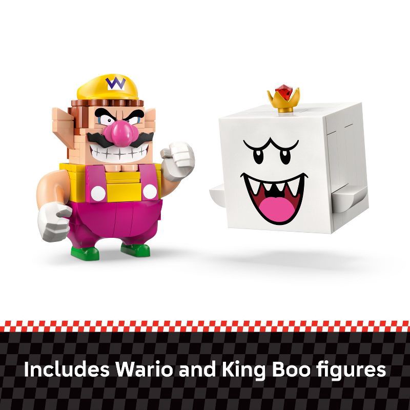 slide 5 of 6, LEGO Super Mario: Mario Kart - Wario & King Boo 72038, 1 ct
