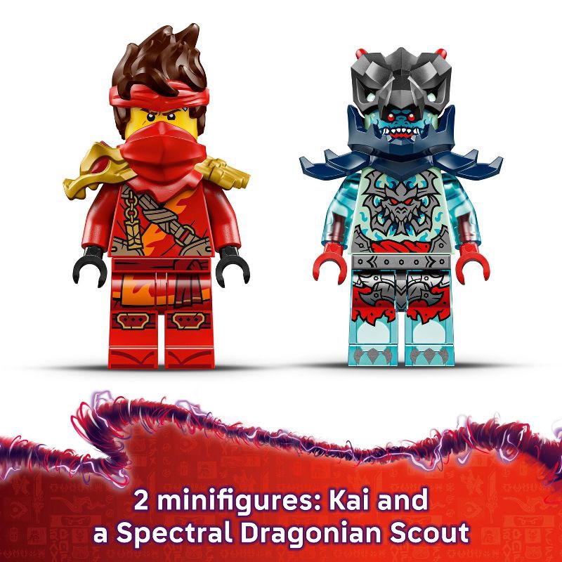 slide 5 of 6, LEGO NINJAGO Kai's Motorcycle Speed Race Kids Toy 71838, 1 ct