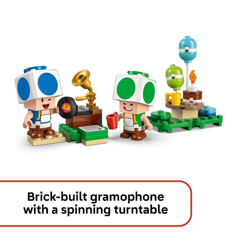 slide 4 of 6, LEGO Super Mario Party at Toad's House Kids Toy 72041, 1 ct
