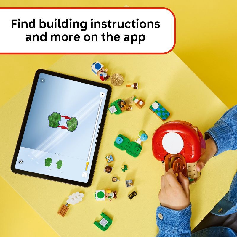 slide 6 of 6, LEGO Super Mario Party at Toad's House Kids Toy 72041, 1 ct