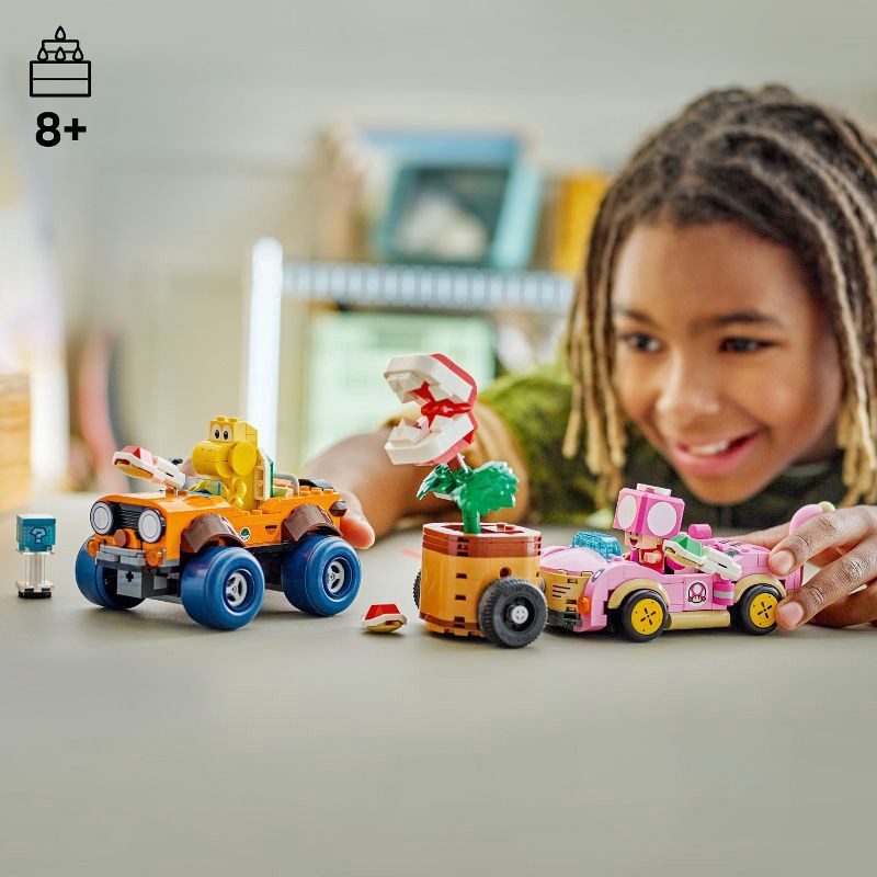 slide 2 of 7, LEGO Super Mario: Mario Kart – Piranha Plant Power-Up Pursuit 72044, 1 ct