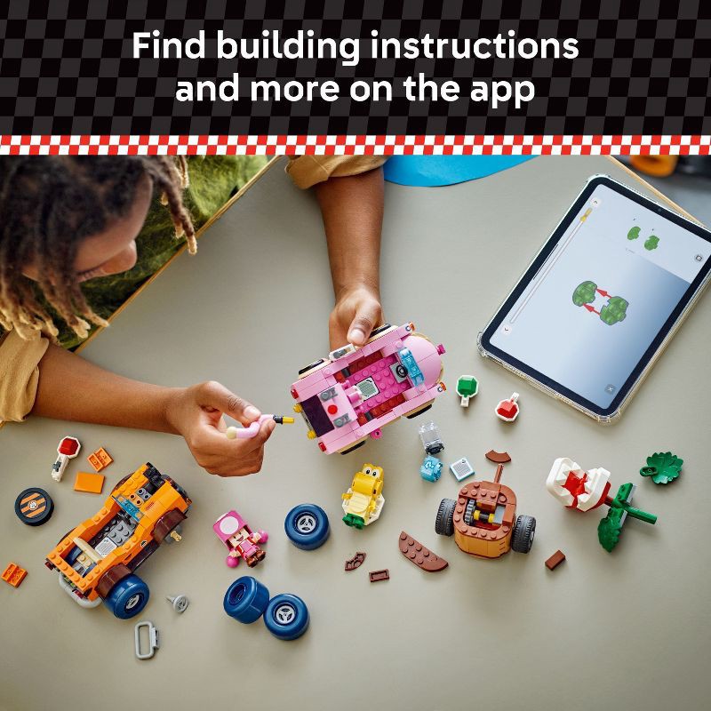 slide 7 of 7, LEGO Super Mario: Mario Kart – Piranha Plant Power-Up Pursuit 72044, 1 ct