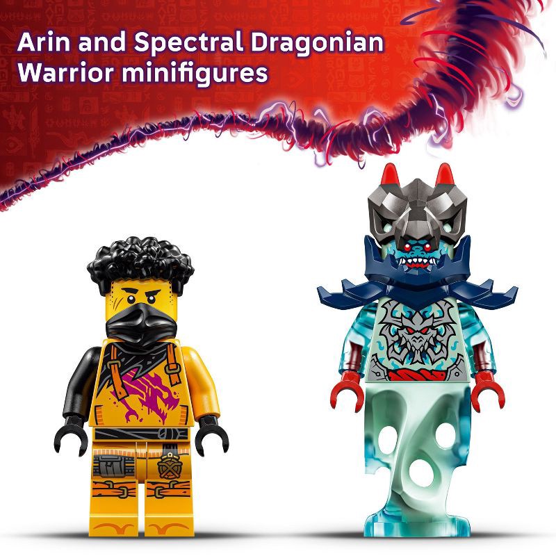 slide 4 of 5, LEGO NINJAGO Arin's Spinjitzu Battle Mech Kids Toy 71839, 1 ct