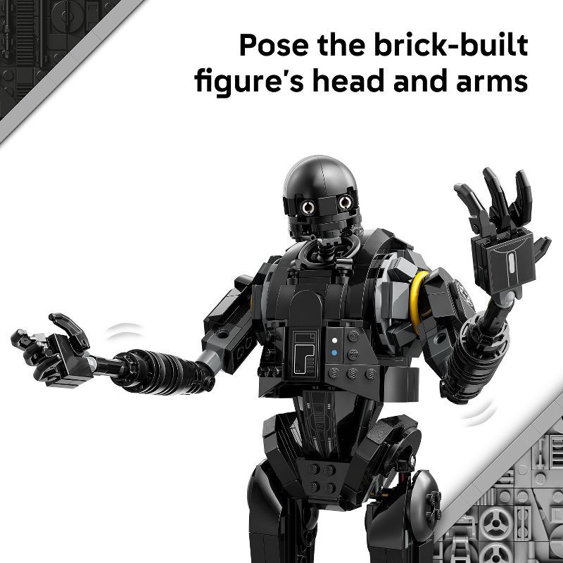 slide 4 of 6, LEGO Star Wars: Andor K-2SO Security Droid Building Set 75434, 1 ct