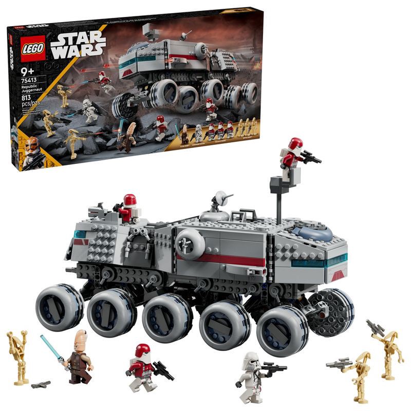 slide 1 of 6, LEGO Star Wars: The Clone Wars Republic Juggernaut 75413, 1 ct
