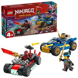 LEGO NINJAGO Rogue vs Drix Race Car Duel 71840