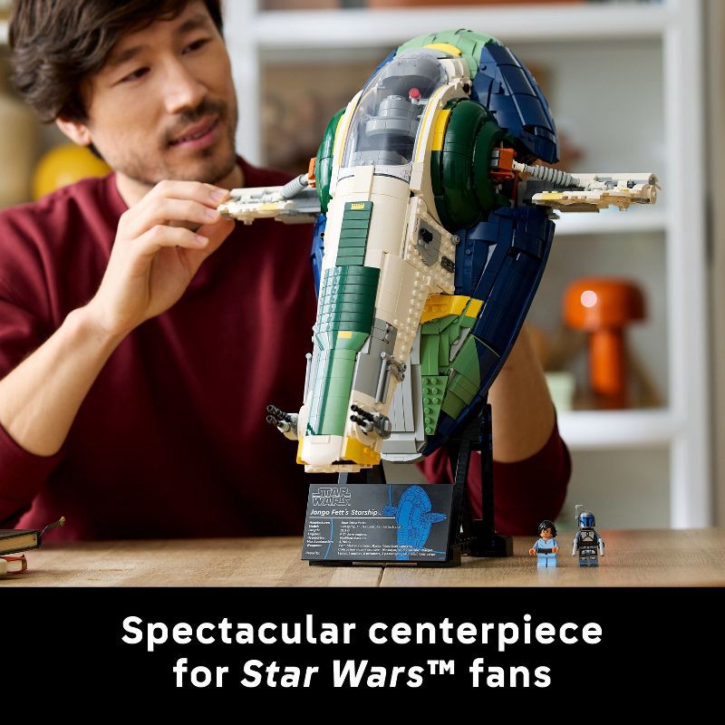 slide 6 of 6, LEGO Star Wars Jango Fett's Firespray-Class Starship 75409, 1 ct