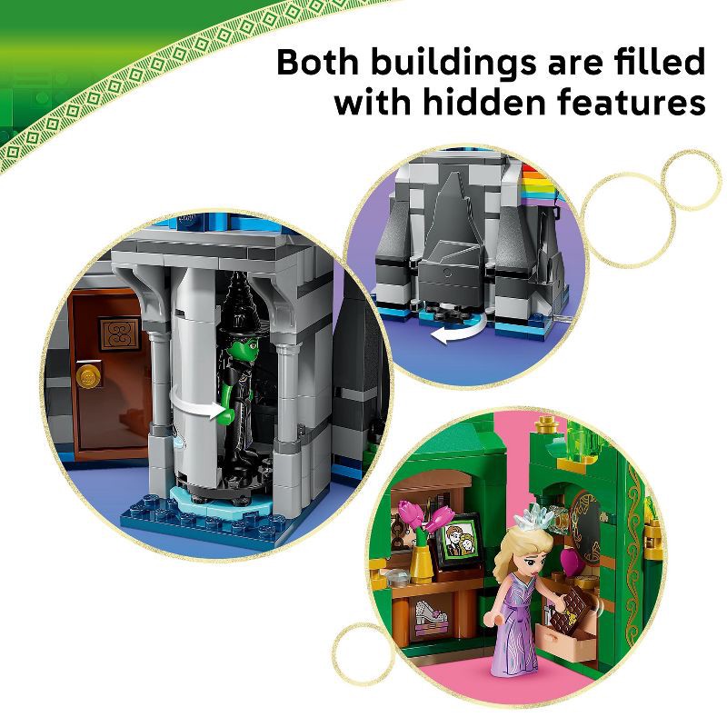 slide 3 of 6, LEGO Wicked Emerald City & Kiamo Ko Castle Set 75689, 1 ct