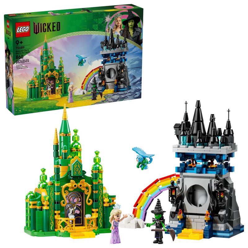 slide 1 of 6, LEGO Wicked Emerald City & Kiamo Ko Castle Set 75689, 1 ct