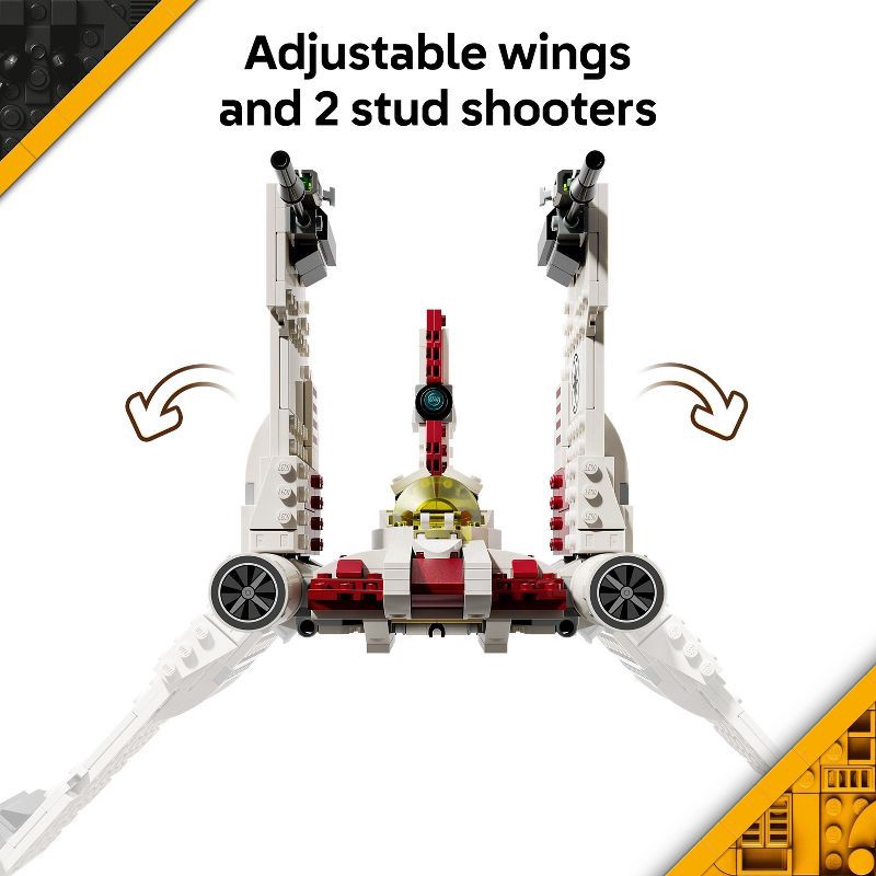 slide 3 of 6, LEGO Star Wars: The Clone Wars V-19 Torrent Starfighter 75432, 1 ct