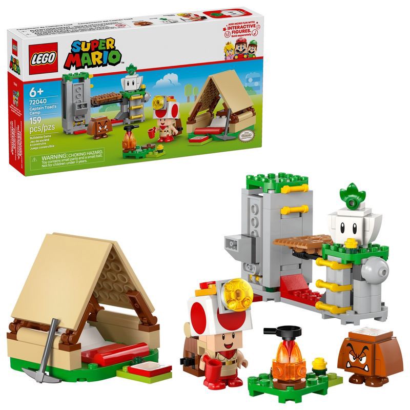 slide 1 of 5, LEGO Super Mario Captain Toad's Camp Kids Toy 72040, 1 ct
