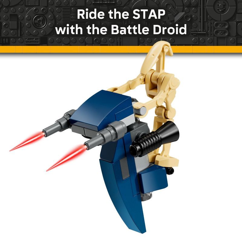 slide 4 of 6, LEGO Star Wars: The Clone Wars Battle of Felucia Separatist MTT 75435, 1 ct
