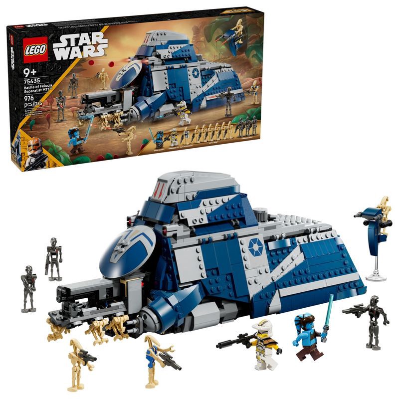 slide 1 of 6, LEGO Star Wars: The Clone Wars Battle of Felucia Separatist MTT 75435, 1 ct