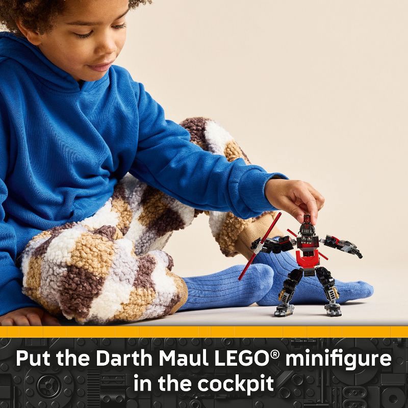 slide 5 of 7, LEGO Star Wars Darth Maul Mech Kids Building Toy, Christmas Gift Ideas - 75411, 1 ct