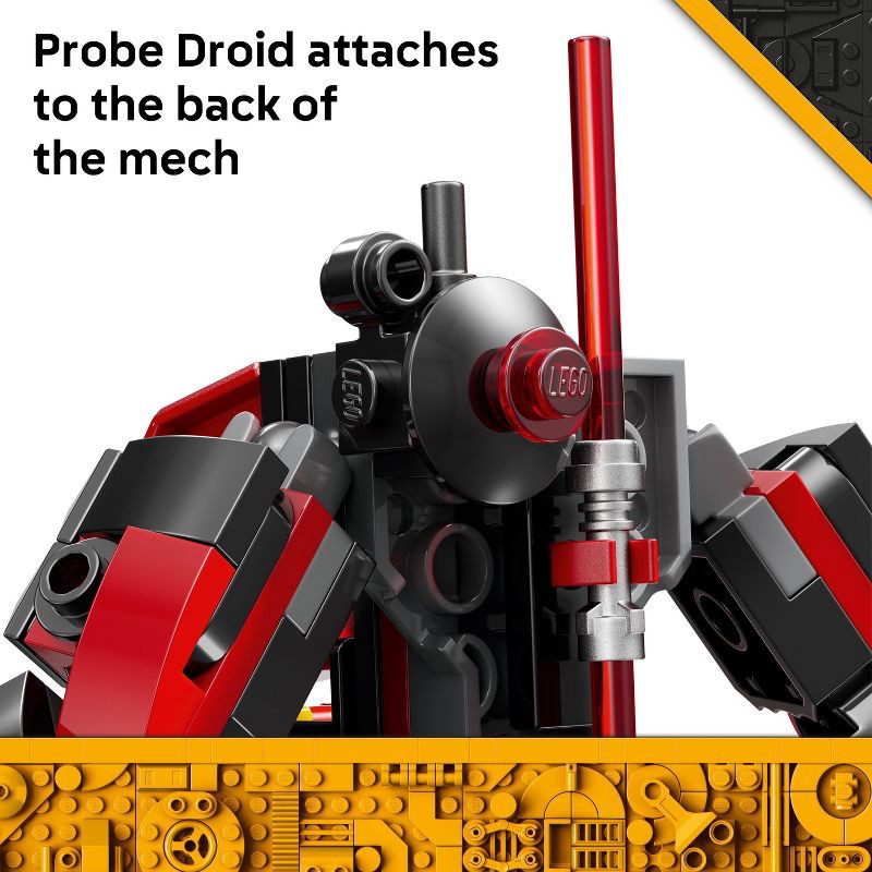 slide 6 of 7, LEGO Star Wars Darth Maul Mech Kids Building Toy, Christmas Gift Ideas - 75411, 1 ct