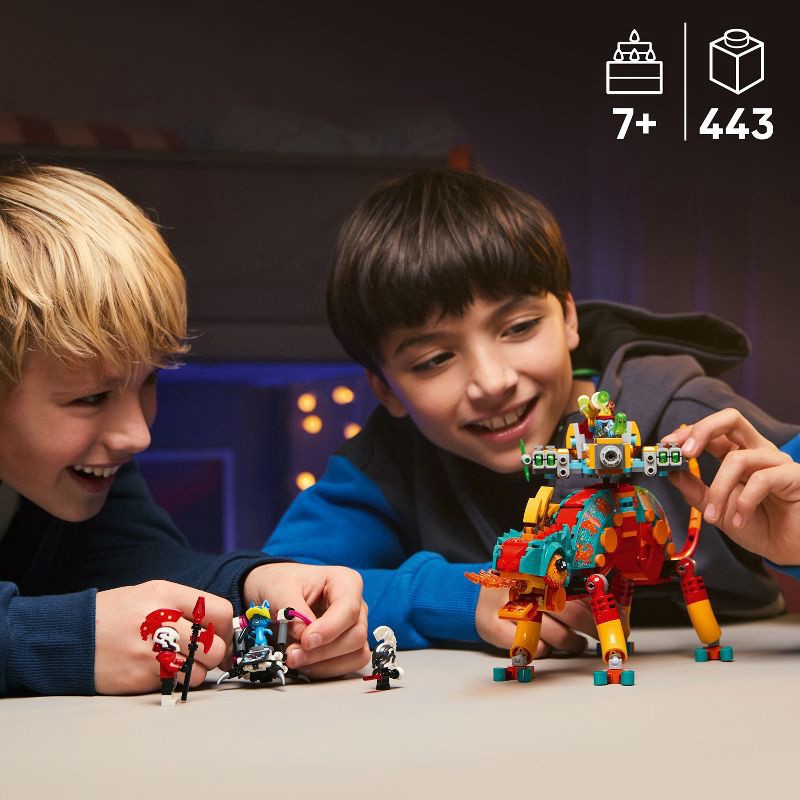 slide 2 of 6, LEGO DREAMZzz Mateo's Fire Chameleon Kids Toy 71492, 1 ct