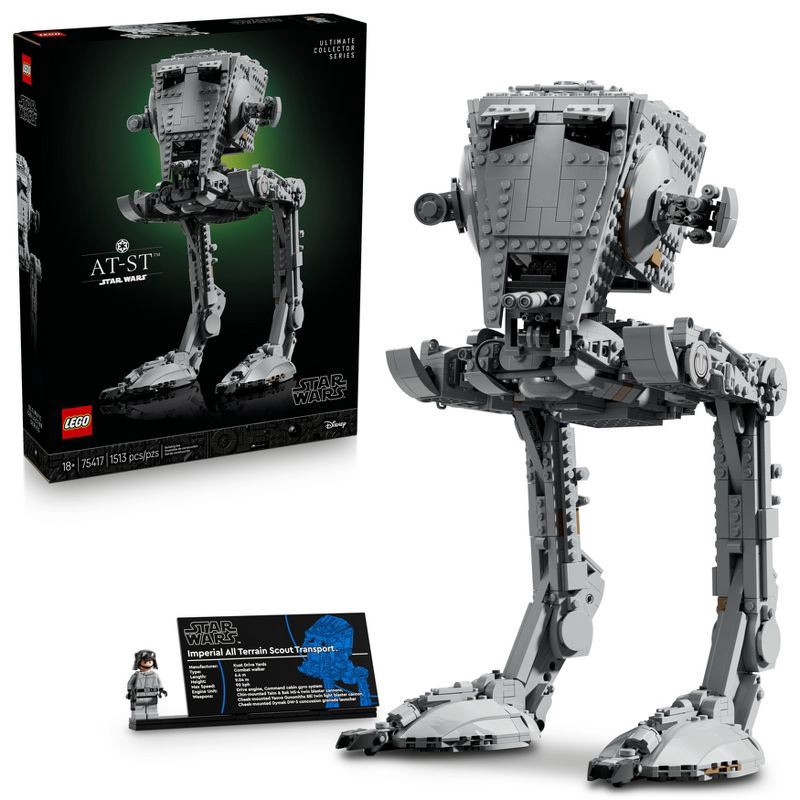 slide 1 of 6, LEGO Star Wars AT-ST Walker Building Set 75417, 1 ct